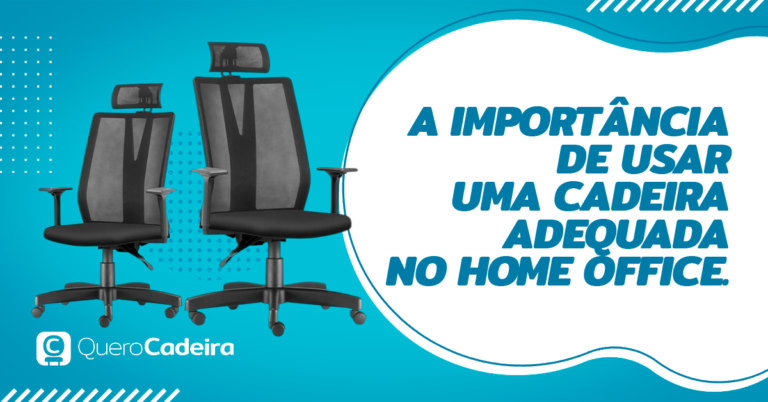 Read more about the article A importância de usar uma cadeira adequada no home office. Veja nossas dicas!